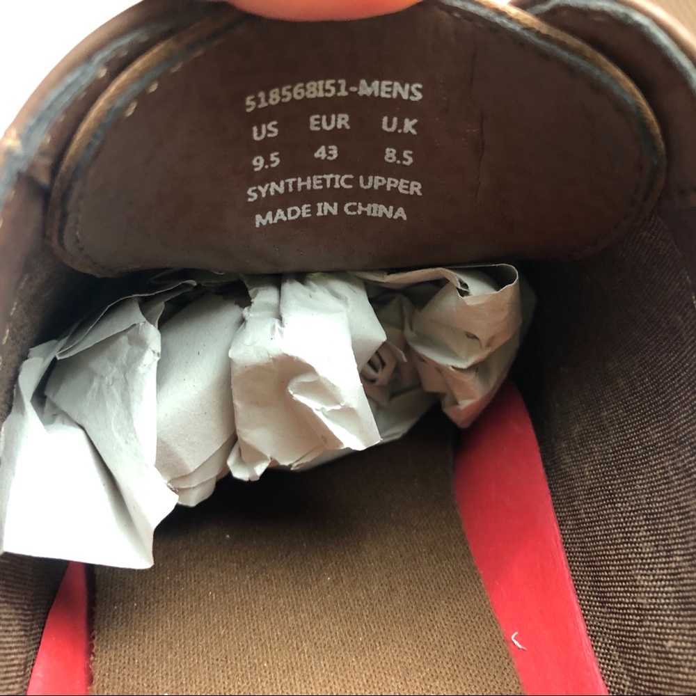 Levi’s Tindal UL Dark Tan Oxfords - Picture 10 of 13